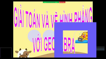 Bài 11: Giải Toán & Vẽ Hình Phẳng Với Geogebra-Tin 8