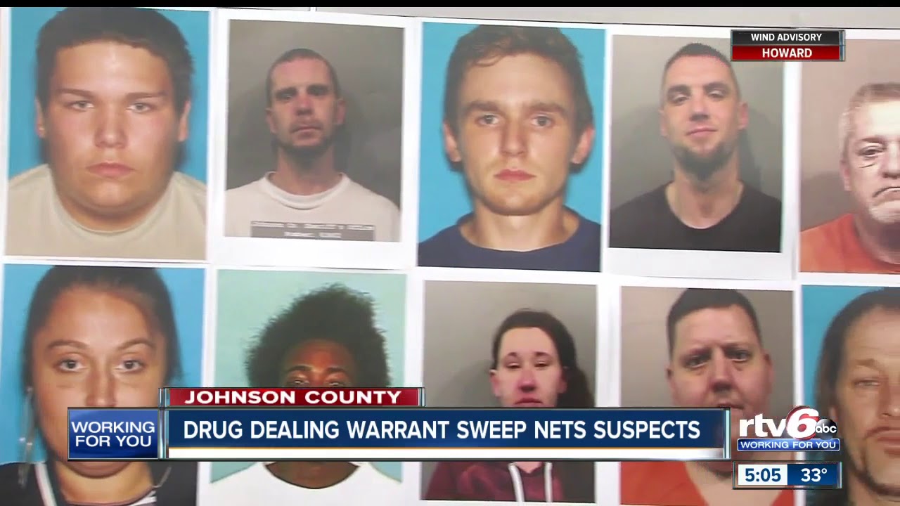 local-news, Johnson County, drug sweep, meth.