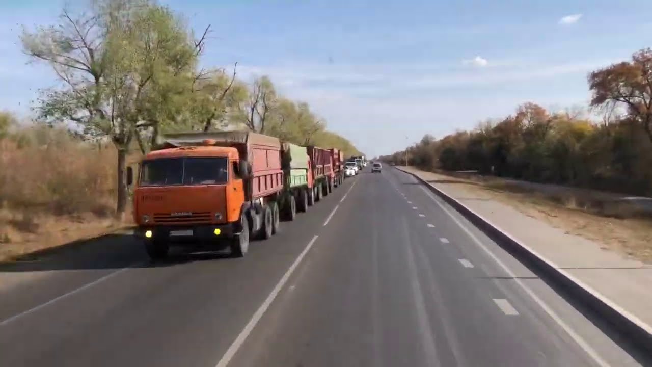 Камаз зерновоз видео Камаз зерновоз видео