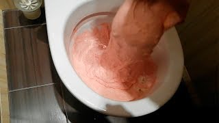 Will It Flush - Slime / Wird Es im Klo runtergespült