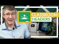 Google Classroom Header Creation Quiz
