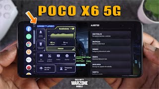 POCO X6 5g Vs Warzone Mobile | Calidad - FPS - Temperatura