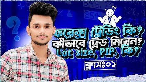 কীভাবে ফরেক্স মার্কেটে ট্রেড করবো? Leverage, PIP, LOT SIZE কী? How to trade in Forex.