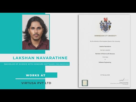 BCU Interview - Lakshan Navarathne | Java Institute Graduate | 2021