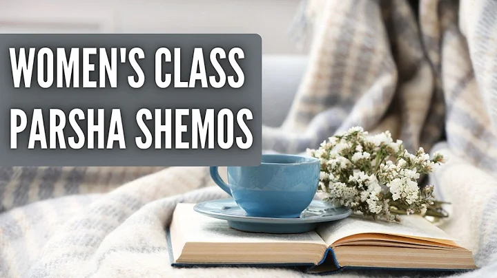 Rabbi YY Jacobson: Women's Class Parsha Shemos