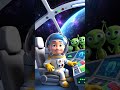 🚀Astronaut Boy: An Astronaut's Wormhole Rescue Mission🌌#shorts #LittleAstronautAdventures#animation