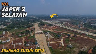 Semakin Masif‼️Pilar Elevated Ruas Tol Japek 2 Selatan Sudah Berdiri, tinggal Menunggu Waktu 🔥🔥