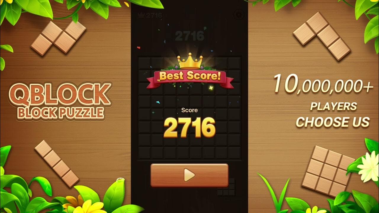 Qblock wood block puzzle game youtube