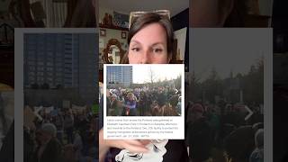ICE tear-gassed , thousands of peaceful protesters in Portland today, including children
