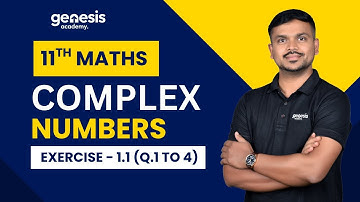 Complex Numbers - Exercise 1.1(Q. 1 to 4) | 11th Maths Part 2 | Maharashtra Board | Ganesh Sir Maths
