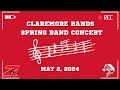 Claremore bands spring concert may 2 2024