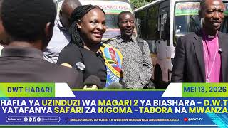 HAFLA YA UZINDUZI WA MAGARI 2 YA DWT | NI ZA BIASHARA , SAFARI ZA KIGOMA - TABORA NA MWANZA.