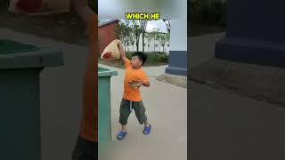 he disobeys his mom for a reason😳 | little boy did many thing that inspire us #shorts #motivation