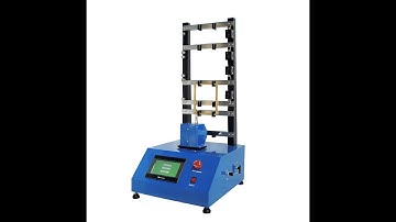 Textile Vertical Flame Tester Protective Clothing  LCD Display 36kg