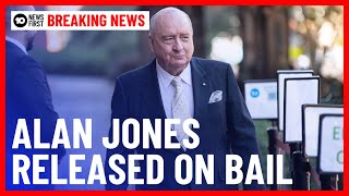 Alan Jones Released & Set To Face Court Next Month Over Alleged Indecent Assaults | 10 News First
