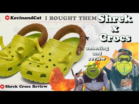 Crocs has teamed up with the Shrek franchise to craft an incredibly  authentic Shrek Classic Clog. 🟢🟤 This unique footwear faithfully…