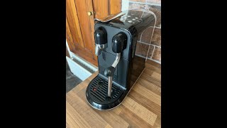 Fix steam wand on Nespresso Creatista