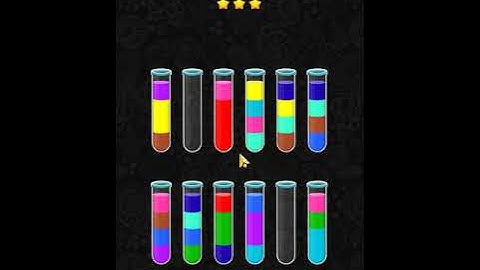 Color Water Sort 3D level 119 | Gameplay Mobile Games