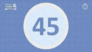 Countdown Clock 45 seconds | 45 seconds timer | 45 second countdown | Set a timer for 45 seconds