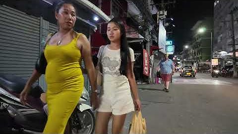 PATTAYA Soi Buakhao + Pattaya Klang Massage Shops! AMAZING! 2025 October Thailand Walk Tour FULL HD+