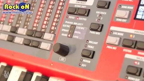 Nord Stage 3 Piano Section in Musikmesse 2017 by Rock oN