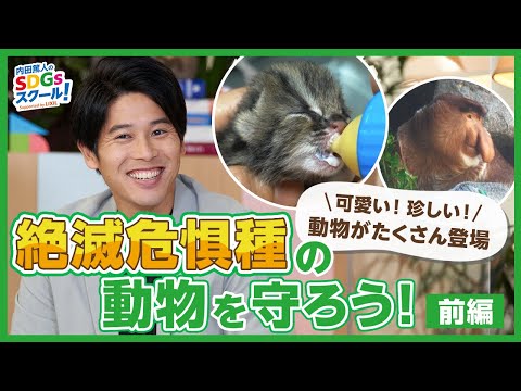 18限目 絶滅危惧種の動物たちを知ろう！『内田篤人のSDGsスクール！』