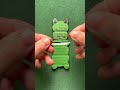 Crazy jumping frog  diy paper toy shorts