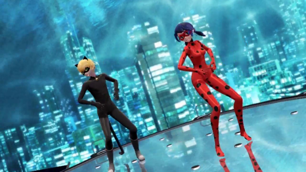 【MMD】Ladybug And Chat Noir Timber - YouTube