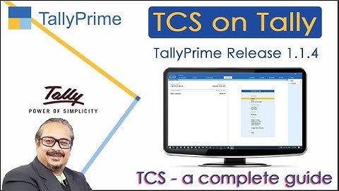 How to implement TCS in TallyPrime | | Release 1.1.4