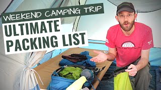 What To Pack Camping (Weekend Checklist)