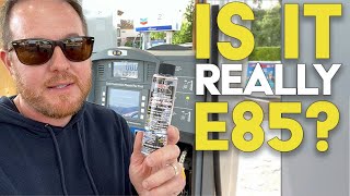 E85 Fuel Test at the Pump!
