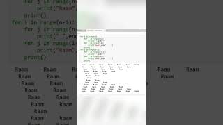 Python pattern 38 Ram