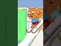 Toboggan Sur Glace Fait Maison 🧊🧊🧊 Cats Family en Français #animés #vidéosanimés #cartoon #shorts