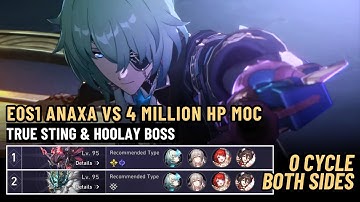 E0S1 Anaxa 0 Cycle True Sting & Hoolay - NEW 3.3/3.4 MOC 12 [Honkai Star Rail]
