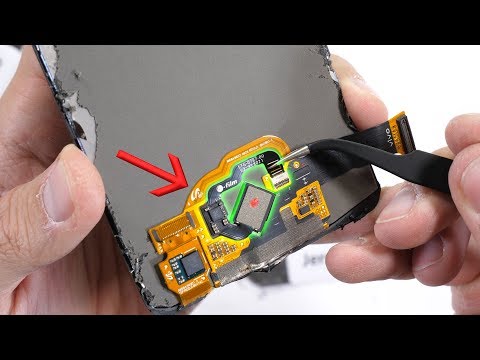 In-Glass Fingerprint Reader TEARDOWN! - How does it work?!