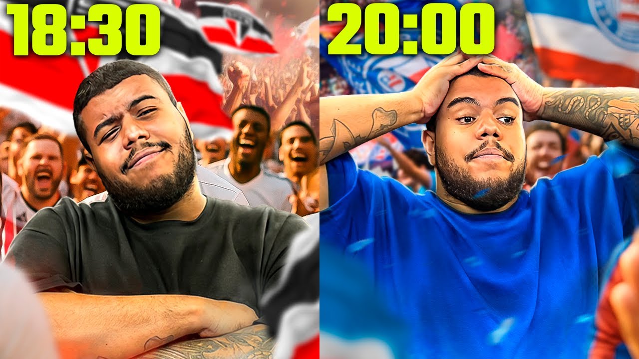 Fui em 3 JOGOS do BRASILEIRÃO em 24 HORAS 