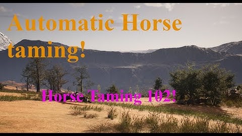 Automatically taming horses with your Warriors! - Myth of Empires!
