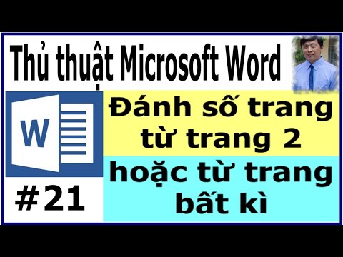 Thủ thuật Microsoft Word #21 – Đánh số trang từ trang 2  #shorts mới nhất 2023