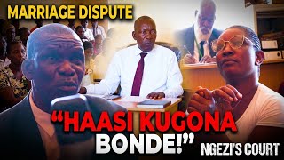 ​Secret Out in Court! 'Haasi kugona bonde' | Marriage Dispute (Chief Ngezi) Chibanda media reporting