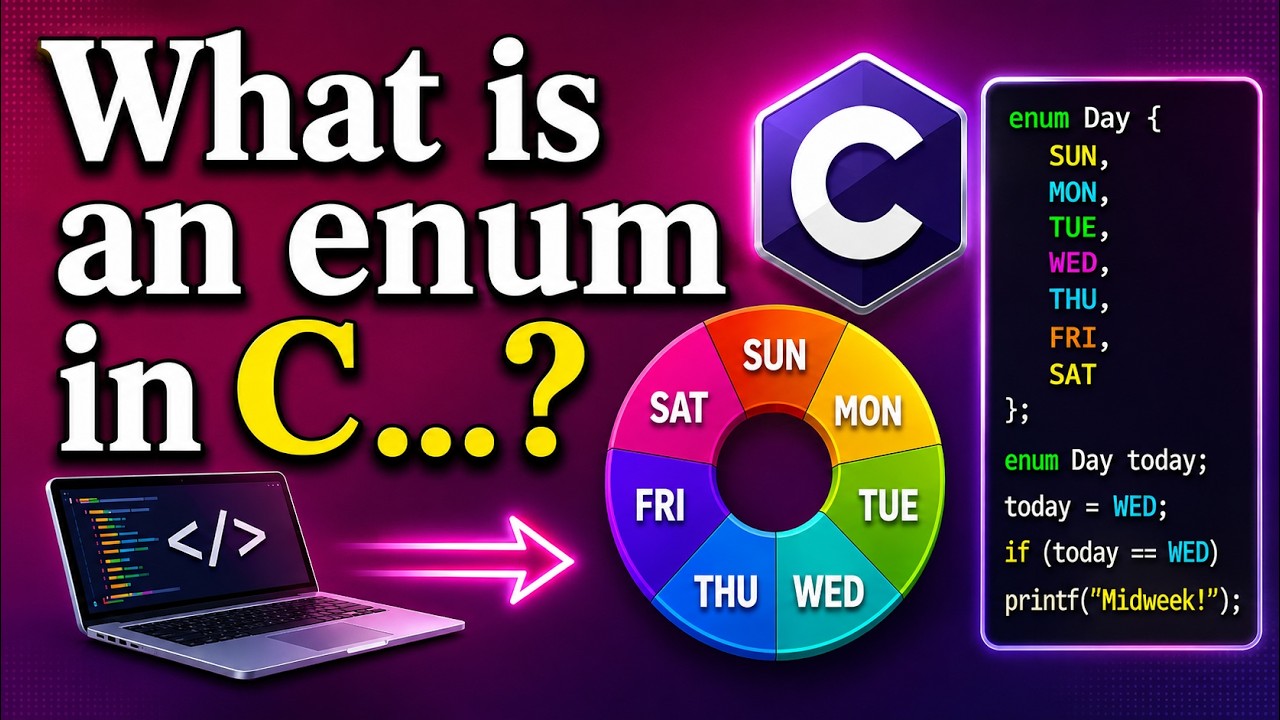 Enum | Enumerations(enums) in C | enum in C Programming | enumeration ...