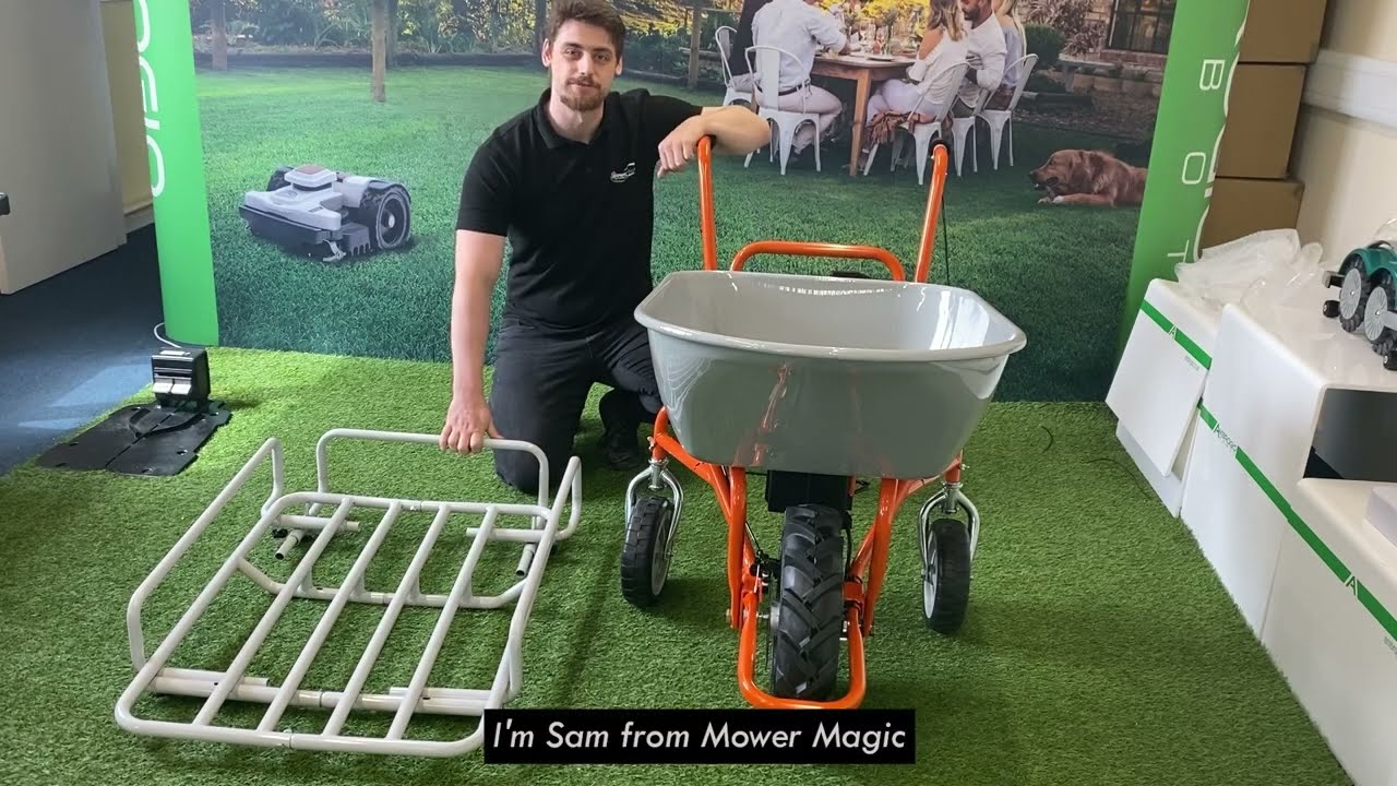 Sherpa Power Barrow SPB500 Assembling The Flatbed Attachment YouTube