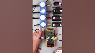 Back EMF Explained with DC Motors – Why Current Drops When Motors Spin and Increases When it Stops