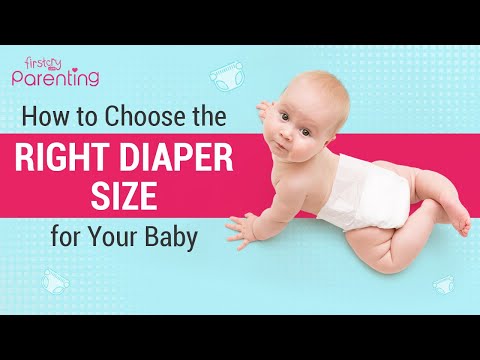 Video: What Are The Sizes Of Baby Diapers