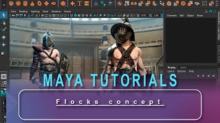 Flocks concept | Maya Tutorials | VRx Academy