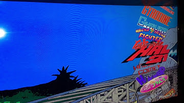 4 Player Cabinet Overview of Games