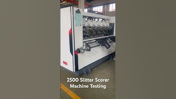 2500 Corrugated Slitter Scorer Machine Inline （+8618232708729）