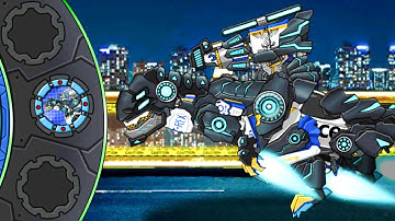 JURASSIC FIGHT #27: TYRABO DOUBLE-COPS - BATTLE+TRANS | DINO ROBOT CORPS | HI DINO 230224