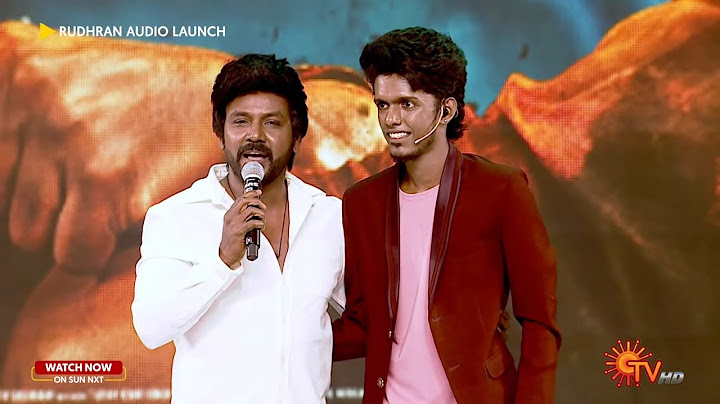 Raghava Lawrence Surprises Bala | Rudhran Audio Launch | Best Moments| Priya Bhavani Shankar |Sun TV