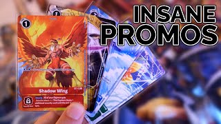 DIGIMON TCG TAMER'S EVOLUTION BOX OPENING - THESE PROMOS LOOK AMAZING !!!