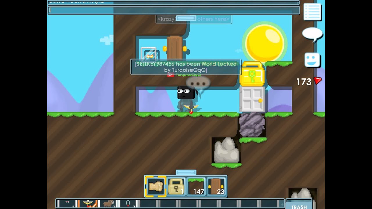 Growtopia Scammer Fail 1 Burning Eyes YouTube